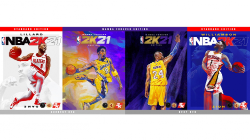 NBA 2K21三位封面球员公布:利拉德、科比、锡安